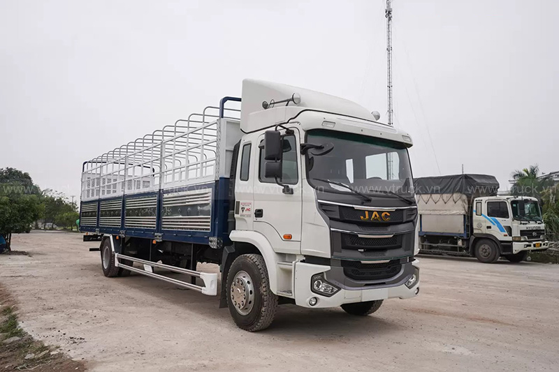 Xe tải JAC A5 4x2 A5 thùng khung mui 10m